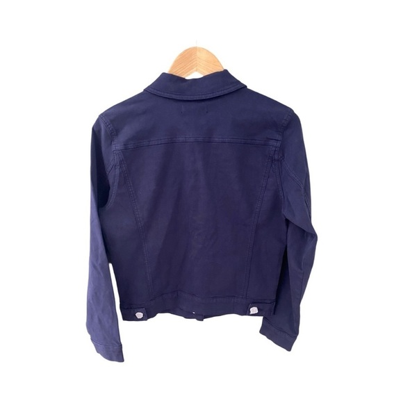 Prosperity Jolene Stretch Blue Colored Denim Jacket NWT Size XS - Picture 2 of 8
